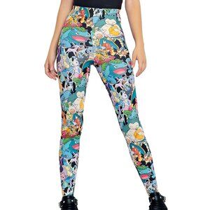 Blackmilk Pokémon All-Stars High Waisted Matte Finish Leggings XXL NEW 90s Y2K